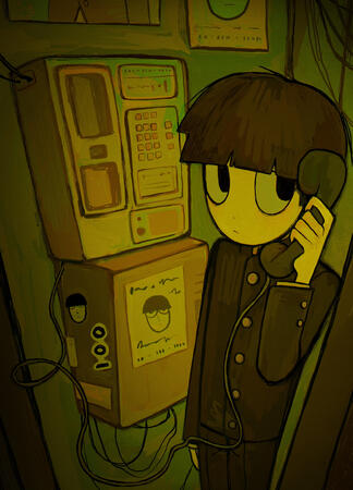 mob ghost dialler painting