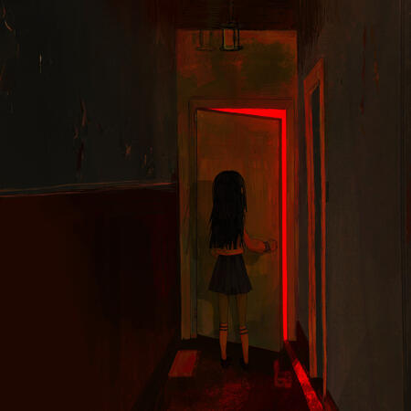 yomi doorway painting