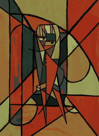 vitale geometry print