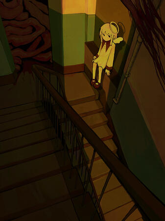 vitale: stairwell