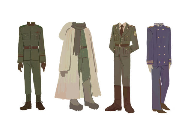 uniform designs for a dnd campaign