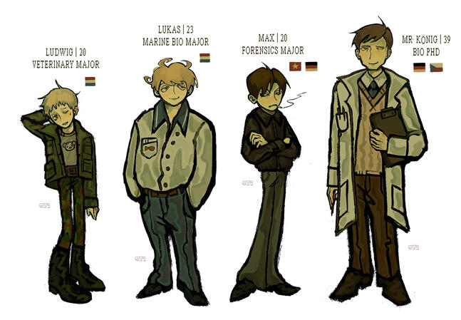 soldier ocs (modern au)