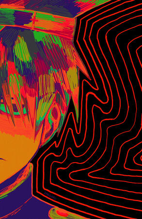 kappei psychodelica print