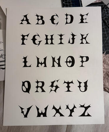 font (ink)