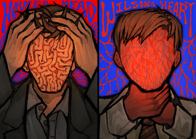 house and wilson prints